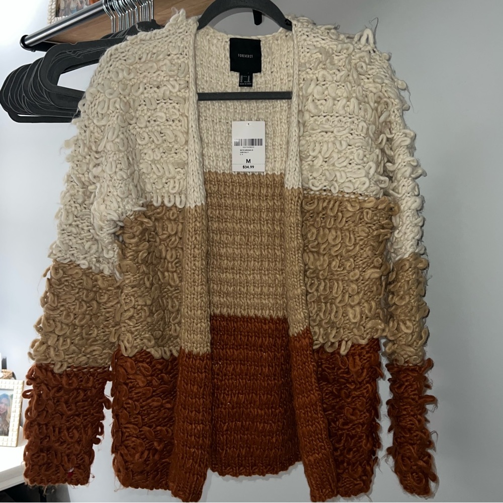 NWT chunky cardigan